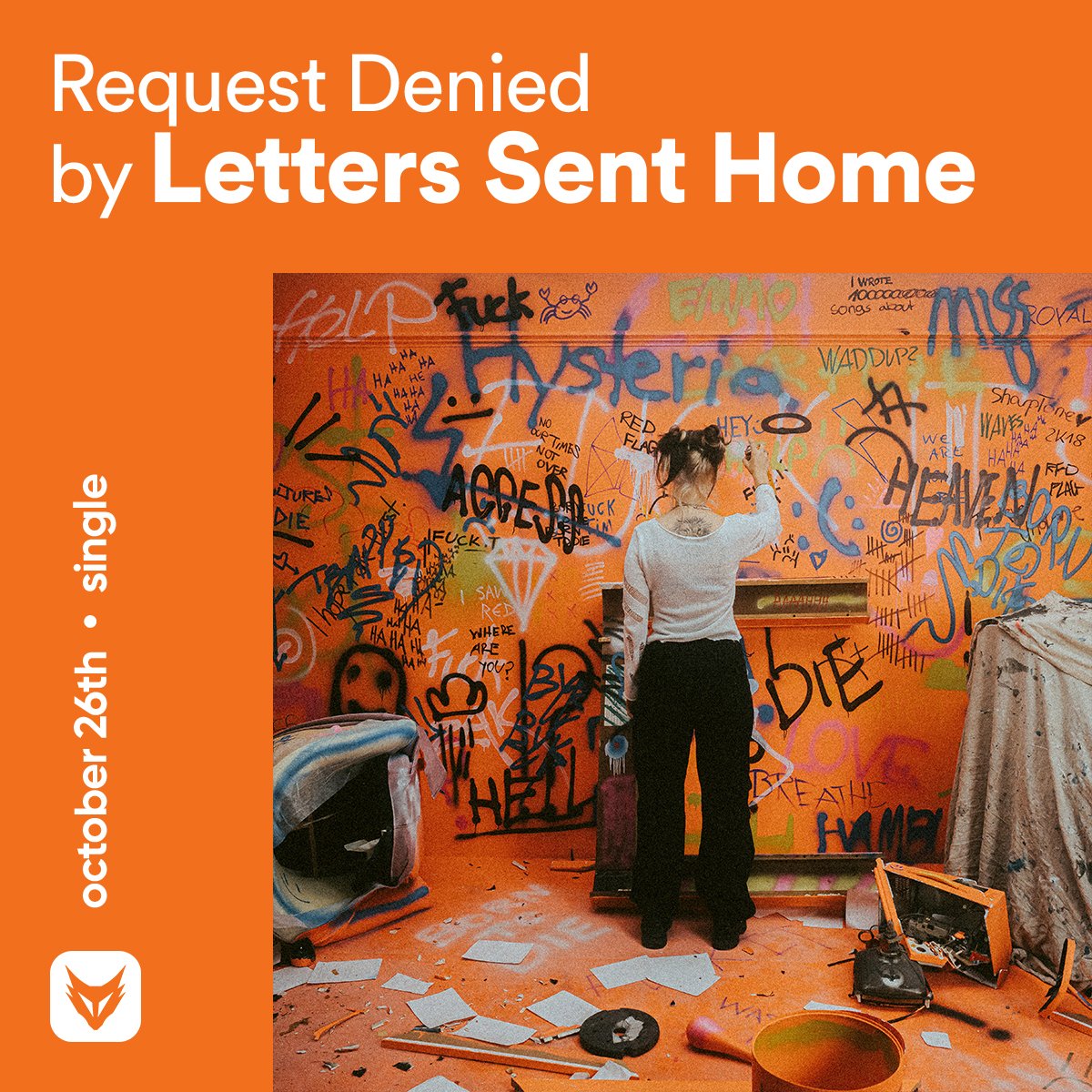 FOXCOREisdead's tweet photo. // Thursday singles, Pt. I: October 26th
@elmoono4 — Chains
#LettersSentHome — Request Denied
@floyamusic — Stay
#Chidori — Data, the Android https://t.co/Aw4AitvwbW