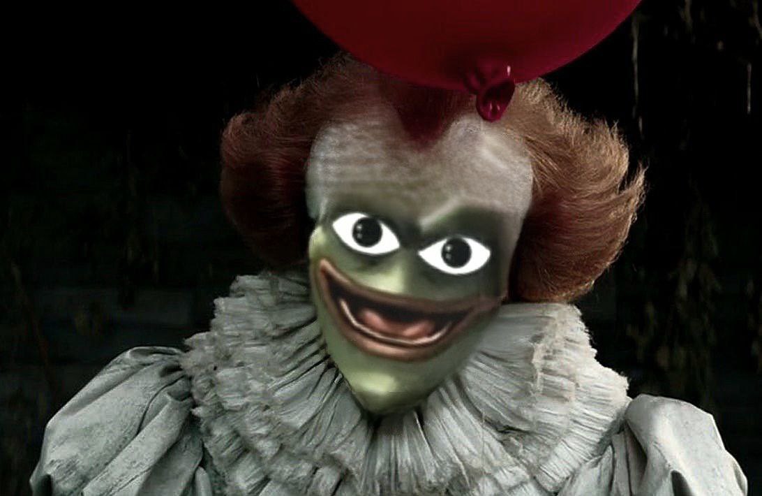 MaisterBru's tweet photo. 🎃 #TIME for #Halloween 🎃
#join the #community of the #best #memecoin in the #World
@CryptopolyWorld #cryptopoly
https://t.co/GxCTcvhVl2
#Memes #pepe #pennywise #es #stephenkings #meme #the #memesdaily #daily #Dailynews #horror #100xgem #communityproject #NFT #nftart https://t.co/blw9bieESI