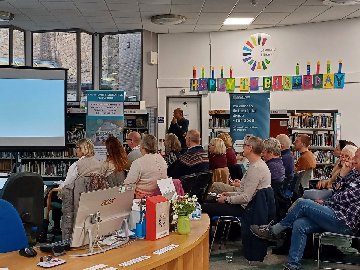 communitylibs's tweet photo. Important discussions about the incredible value of volunteers within our Community Managed Libraries and the impact that make on their communities #valuingvolunteers #communitymanagedlibraries https://t.co/ypYzPEJs9S