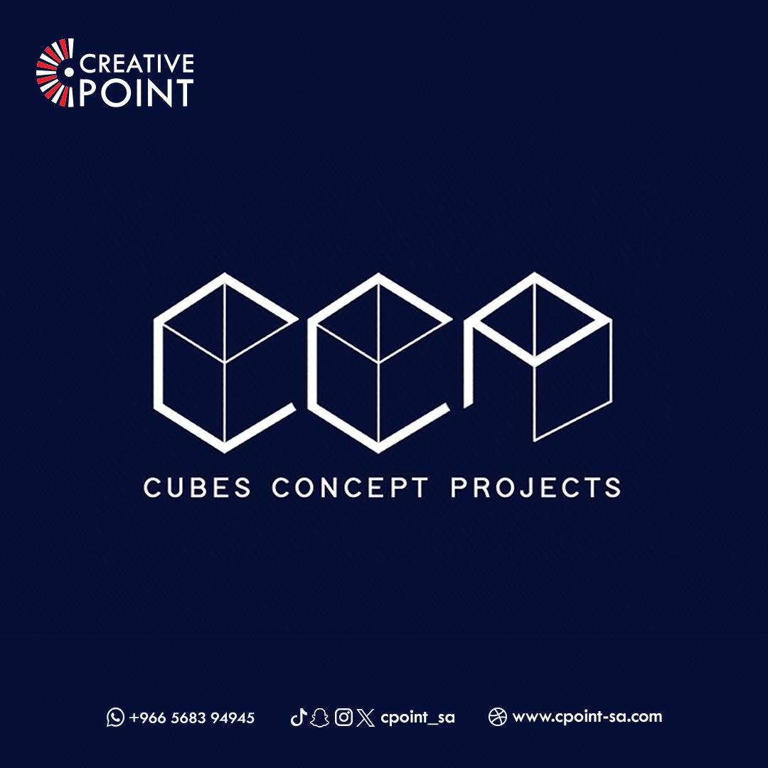 cpoint_sa's tweet photo. تصميمنا لعلامة (cubes consept project)..

..

..
#كرييتف_بوينت #creative_point #نقطة_إبداعية #تسويق #تسويق_إلكتروني #دعاية #AdvertisingDepartment #design #creativepoint #cpoint #هويات_بصرية #cpointforadvertisingdepartment #advertising #Visualidentities https://t.co/1TeUye8PVh