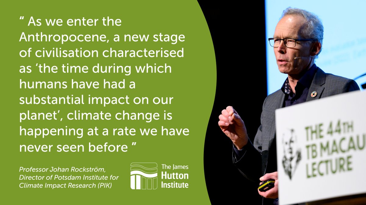 Drawing on his most recent Planetary Boundaries 3.0 research, which defines the nine major processes needed for a #sustainable future for the planet 🌍

<a href="/jrockstrom/">Johan Rockström</a> shared groundbreaking insights at the <a href="/MacaulayDvTrust/">Macaulay Development Trust</a> #TBMacLEcture.

More: bit.ly/40904RG