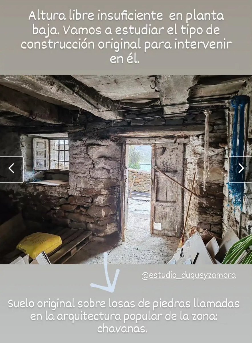 Comienza la transformación de una casa de 1900 en Robles de LACIANA en una casa #ECCN, una rehabilitación #Enerphit #Passivhaus
Muros de piedra, tejado de pizarra, forjados de madera, ventanas de madera, Materiales naturales  Reutilizacion de aguas grises y pluviales