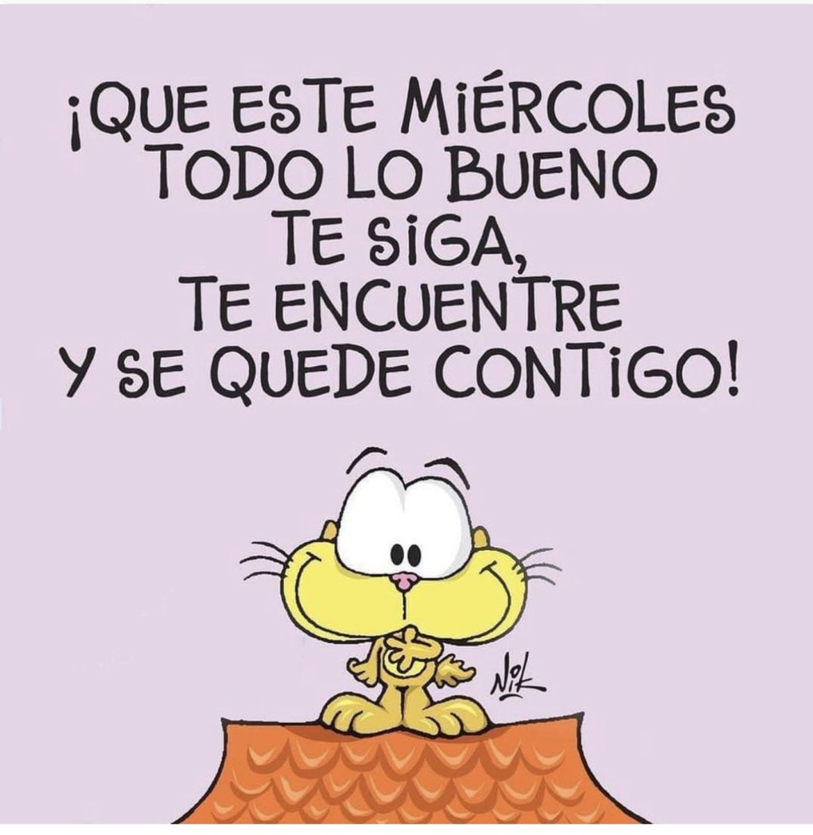 Nikgaturro's tweet photo. #BuenMiercoles Que tengas un gran día!! https://t.co/deQHedo0Do