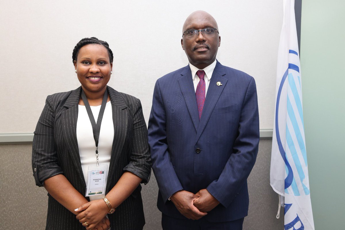 BemanyaT's tweet photo. Exciting insights coming from the @_ARIPO &amp; @WIPO  #ARPET training as shared in a courtesy visit by #Rwanda &amp; #Uganda delegates in attendance. Thanks to Ms. K. Twinamasiko @RDBrwanda , Mr. A. Ageet-@URSBHQ, Ms. S. Mumbi- @UIRI2017,  &amp; Mr. P. Mugisha @jpmoogy1. https://t.co/OO44Y5VCpM
