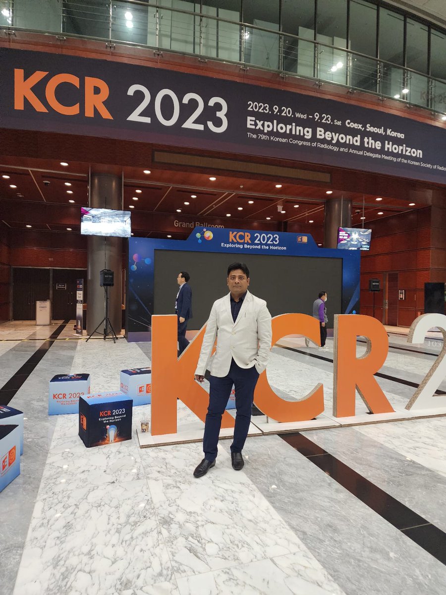 VdcConnect's tweet photo. VDC is delighted to announce that our consultants, Dr Vijayanand Kelkeri, Dr. Ankit Balani and Dr. Chinky Chatur, represented us at the (KCR) Korean Congress of Radiology 2023 held in #Seoul, South Korea.
#KCR2023 #seoulkorea #VijayaDiagnosticCentre #VdcConnect #radiology https://t.co/vVppo4jr70