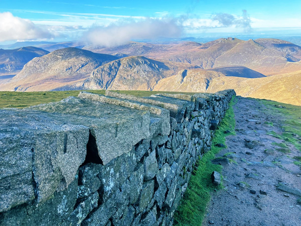 Perspective… #MountainRunning #SlieveDonard #MourneMountains