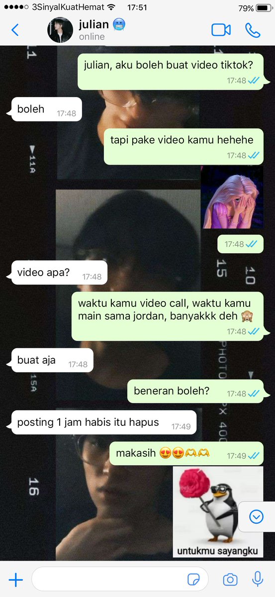 nareavera's tweet photo. waktu minta ijin post di tiktok

——julian jihan https://t.co/8ZRX4Azx5N