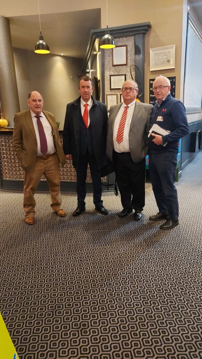 mstapo's tweet photo. 2 busy days in Enniscorty and Tullamore.  Thank you to all the @IFAmedia members who attended and engaged in good debate on all the real difficulties facing farmers across Leinster.

All roads lead to Navan, see you all there. https://t.co/D7Oj1QyvbT