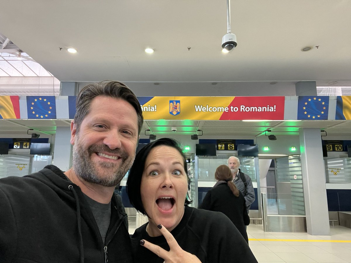 Made it to Romania safely for the epic tour with @MystAdventures We’ve already met many of the attendees and we are having a BLAST and the tour hasn’t even officially started yet!