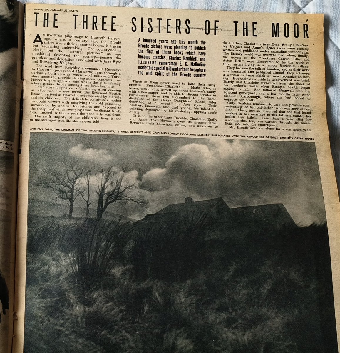 DebsGreenJones2's tweet image. Deb&apos;s Daily Brontë
I have been looking for a photo of Top Withins when It still had a roof on it. Found it eventually ! #wutheringHeights #Howarth