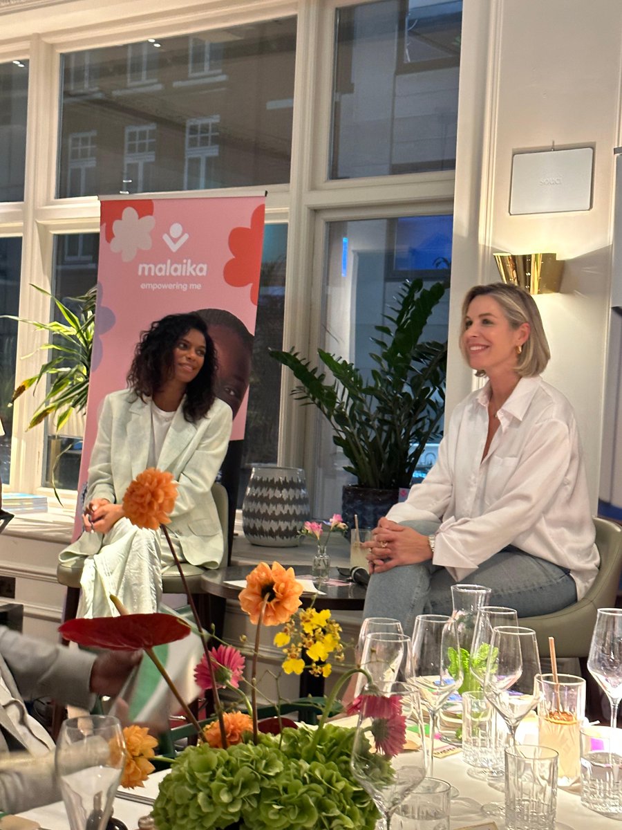 MalaikaDRC's tweet image. Great to see our Founder and CEO @noellacc together with a wonderful group of executive leaders as part of @allbright's Dinner With A CEO event. Thank you Viviane for inviting Noella to speak on all things leadership, fundraising, values and of course, Malaika!