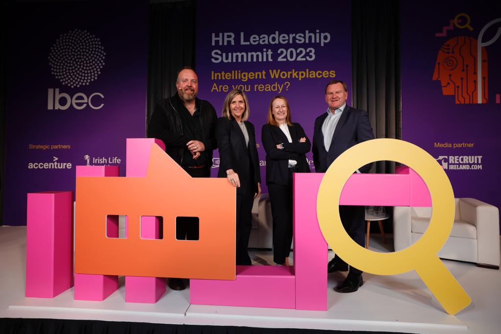 ibec_irl's tweet photo. Special thanks to the Ibec HR Leadership Summit returning strategic partners Accenture and Irish Life Health and associate partners CleverCards and DeCare for supporting today’s event. #IbecHR https://t.co/x7o6fWhiq2