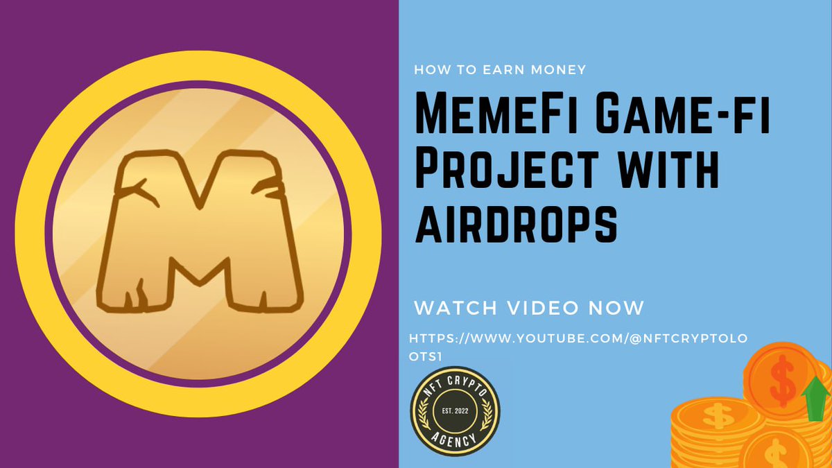 NFTCRYPTOAGENCY's tweet photo. @memeficlub
Video link:-
https://t.co/cMIqhgX8nk
 
Discord:-
https://t.co/om8uch2jYo

Collect all 4 NFT in order to be eligible for Airdrops.

1) NFT 
https://t.co/OTrgprNYZX

2) NFT
https://t.co/PyM6XlBsl1

3) NFT
https://t.co/QJlYrb8xEw

4) NFT:-
https://t.co/pDBmmO5t0s https://t.co/MPrWoPZFcm