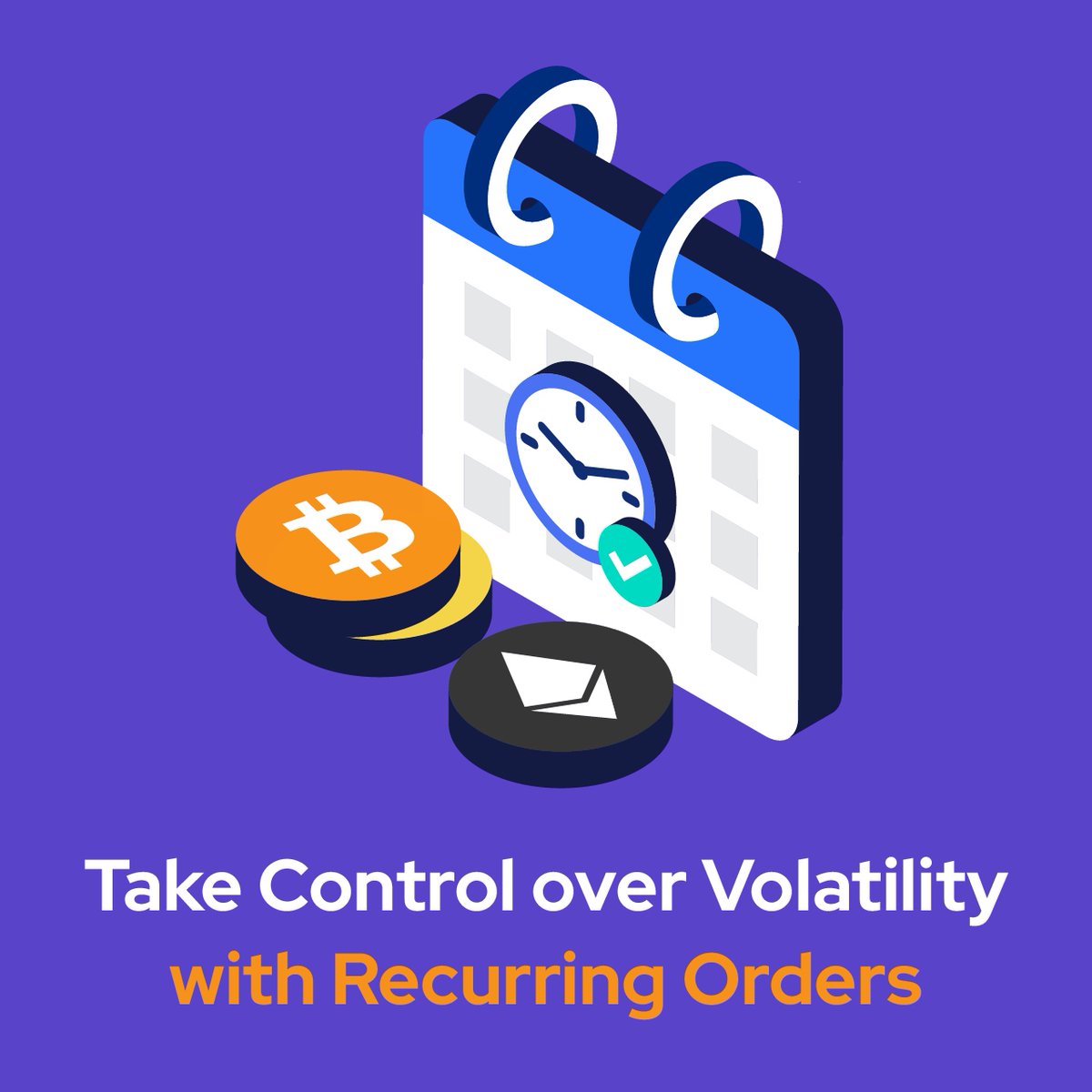 We are happy to announce recurring orders are now available for SpectroCoin users!

You can reduce the volatility impact and upgrade your investment plan by implementing a dollar-cost averaging strategy.

Learn how to set up recurring orders in our blog: blog.spectrocoin.com/crypto-recurri…