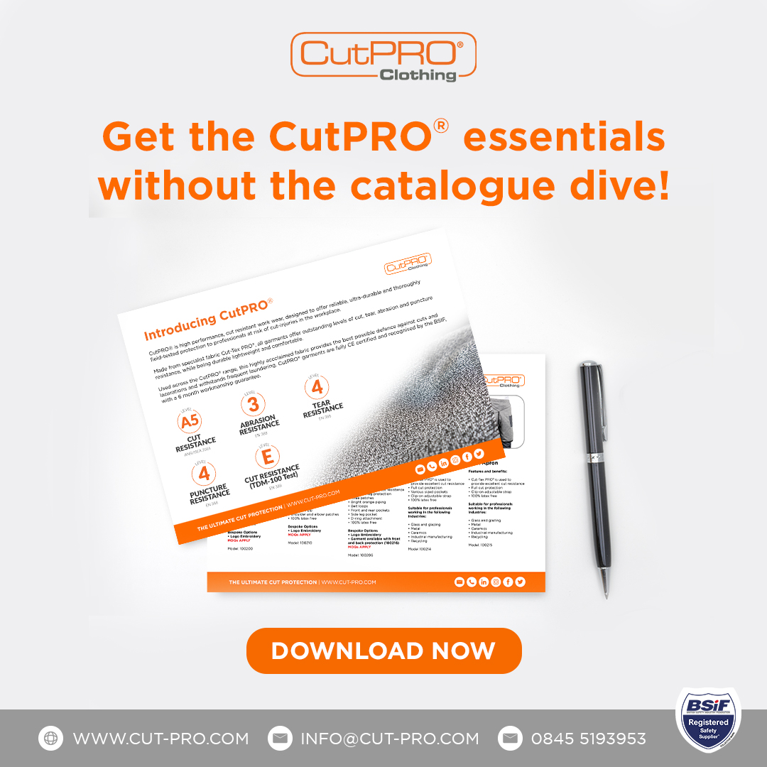 Get the essentials without having to dive through our Catalogue! We've got you covered with our 3-page PDF guide! Don't get lost in the catalogue; get the info you need fast! 

Download the PDF Here: cut-pro.com/storage/app/me…

#WorkplaceSafety#SafetyFirst#CutPRO#CutProtection