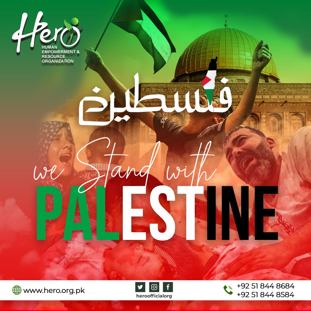 heroofficialorg's tweet photo. We stand with Palestine. We strongly condemned the forceful attacks of Israeli forces on Ghaza. In a world that needs unity and understanding more than ever, let's come together to support the people of Palestine and call for peace, not war. 

#westandwithpalestine #hero https://t.co/3ZziHgjt3x