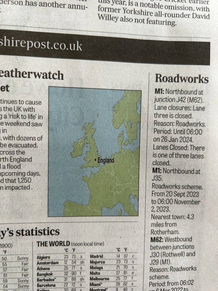 Handy map from the @yorkshirepost this morning…