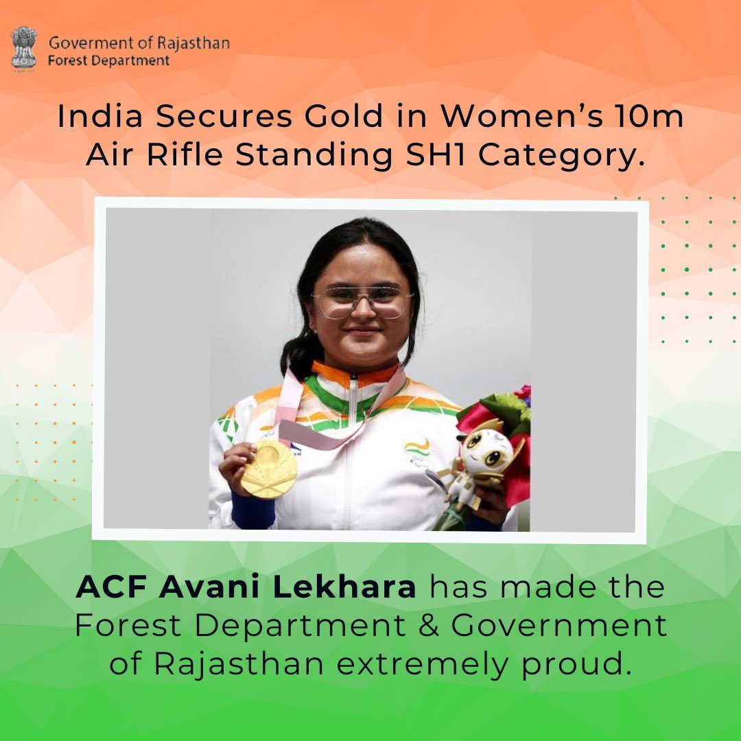 We salute the indomitable spirit of ACF Avani Lekhara for her stellar performance at the Para Asian Games, bringing home the gold! ✨

Your dedication and resilience inspire us all. 🥇

#ParaAsianGames #GoldMedalist #Inspiration #AvaniLekhara