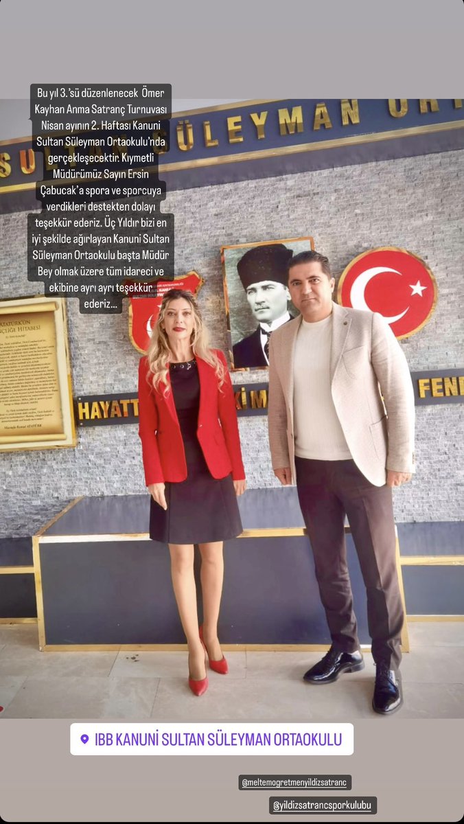 Her yıl merakla beklenen, bu yıl 3. Düzenlenecek Ömer Kayhan Anma Satranç Turnuvası hazırlıkları başladı…<a href="/ugurturan68/">Uğur Turan</a> <a href="/yasinkartoglu/">Yasin Kartoğlu</a> <a href="/turcanhakan/">Hakan Turcan</a> <a href="/SelimClbi/">Selim Çelebi</a> <a href="/TSFistanbul/">TSF İstanbul</a> <a href="/TurkishChess/">Türkiye Satranç Federasyonumsu</a> @TsfBasaksehir
