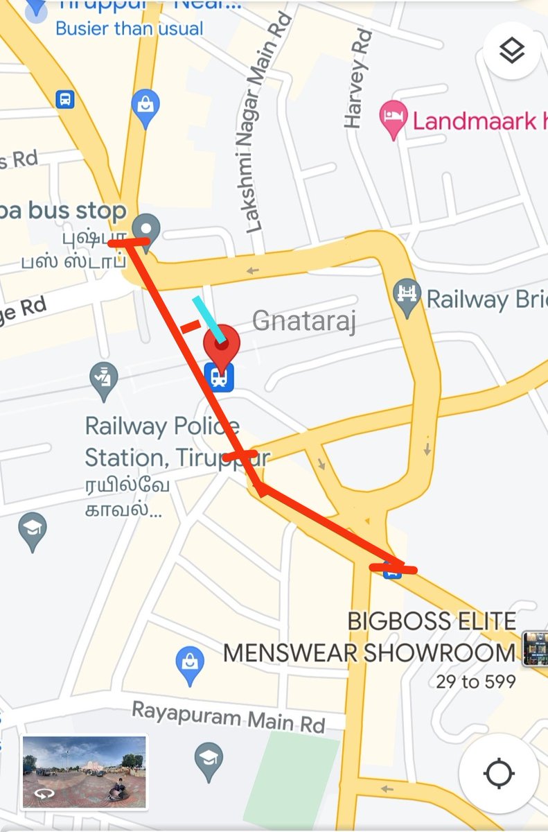 புஷ்பாதியேட்டர்,  குமரன்நினைவுப்பூங்கா, டவுன்ஹால் &amp; ரெயில்நிலையத்தின் வடக்கு, தெற்கு வெளிப்பக்கங்கள் ஆகிய 5 இடங்களையும் இணைத்து  நீளமான நடைபாதை மேம்பாலம் அமைத்தால் பலருக்கும் பயனுள்ள வகையில் இருக்கும்  <a href="/tup_dineshkumar/">N DineshKumar-தமிழ்நாட்டை தலைகுனிய விடமாட்டேன்</a> <a href="/NDinesh89569944/">N Dinesh Kumar</a> <a href="/tiruppurcorp/">Tiruppur Corporation</a> <a href="/TPRDtCollector/">District Collector Tiruppur</a>