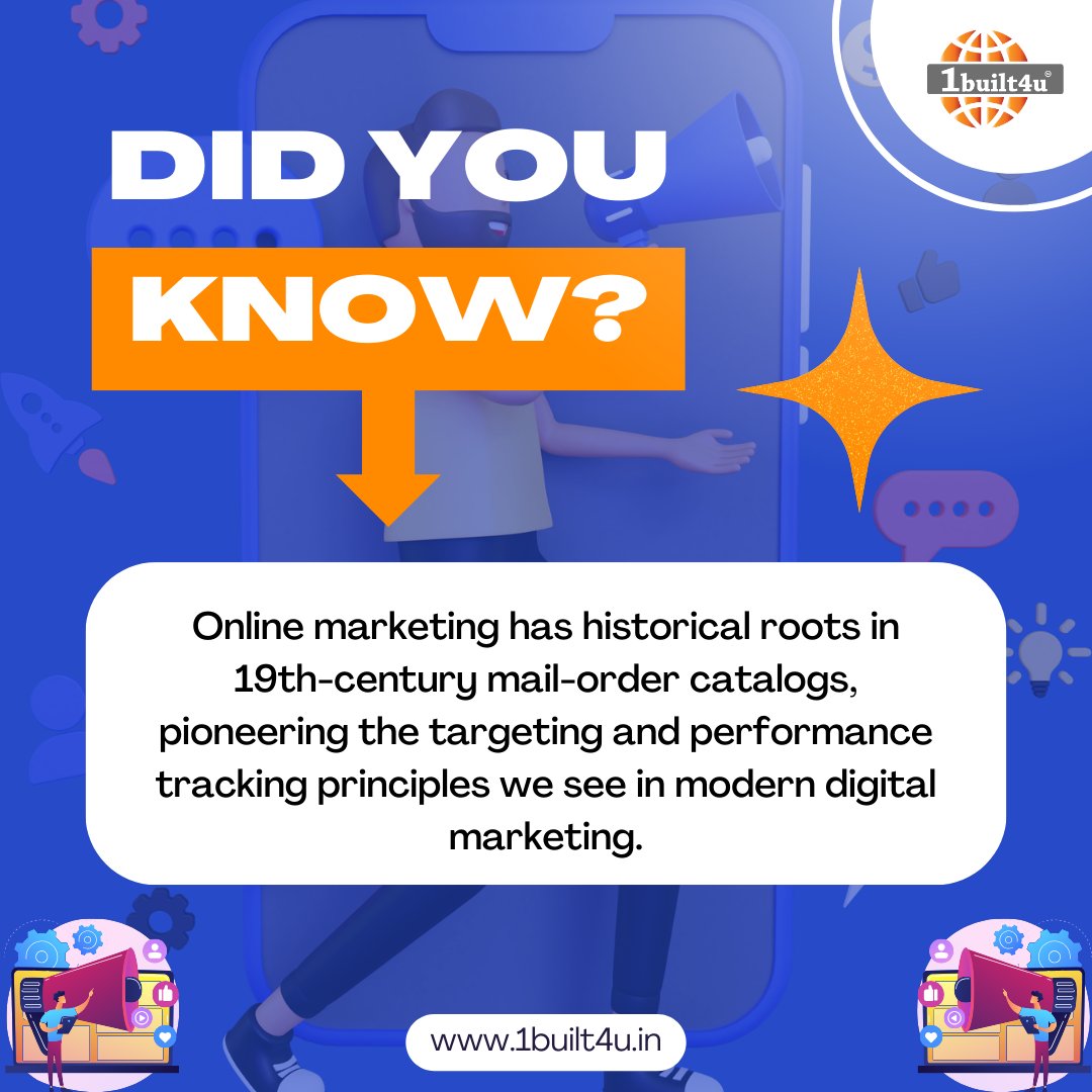 1built4u's tweet image. Did You Know?

#1built4u
#didyouknow
#OnlineMarketingHistory #DigitalMarketingRoots #MailOrderMarketing #HistoricalMarketing #MarketingEvolution #DigitalMarketingOrigins