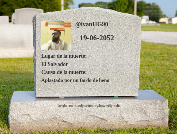 ivanHG90's tweet photo. Así es como y cuándo moriré https://t.co/9cLHUEc9xA

⠀ https://t.co/75QaVxdz1h