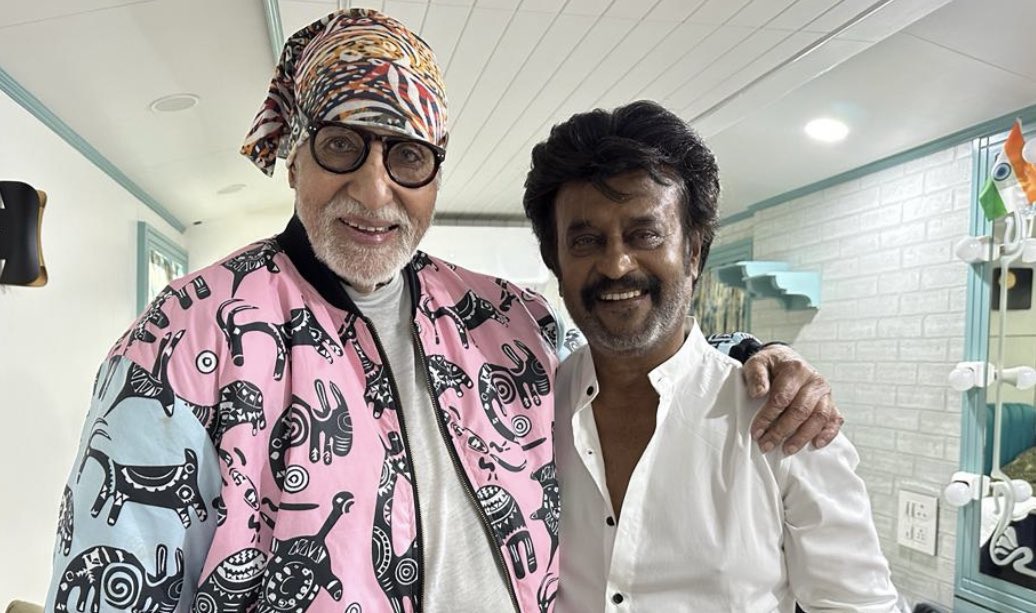 Ayyappan_1504's tweet photo. Superstar - Amitabh Bachchan ❤️🤝 https://t.co/KcdcdG1aBn