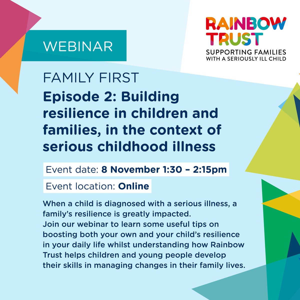 Rainbow Trust Children’s Charity tweet media