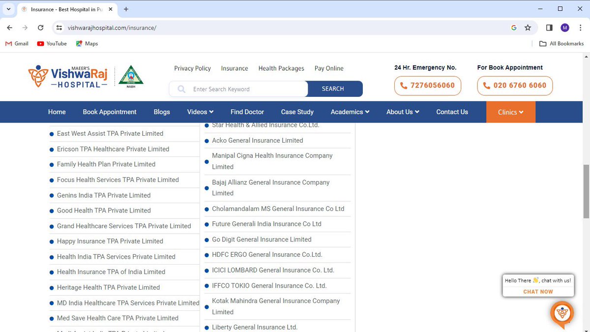 RamchandraGaja2's tweet photo. @HDFCERGOGIC On portal  Vishwaraj hospital disclosing they are dealing with hdfc ergo but in actual they are not entertaining hdfc ergo policy holder, I am raising this issue since may23 kindly tie up with mentioned hospital,therae is loss of feasibility of policy holder contact +918390398276 https://t.co/XTwaqRrKaL