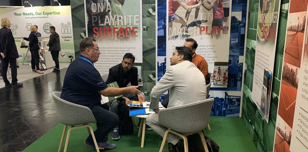 PlayriteSales's tweet photo. Visiting FSB Cologne? Say Hello to Playrite Hall 10.2 Aisle H No.51
@PlaysoundPlay @PlayriteSurface @espplay @networldsports https://t.co/4tocKoghVl