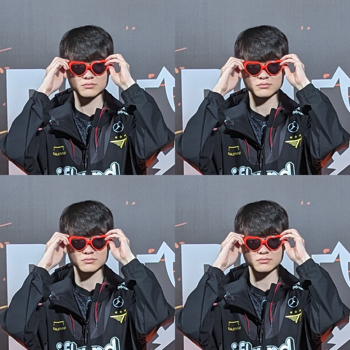 圖 lolesports 推特 滿滿的 Faker