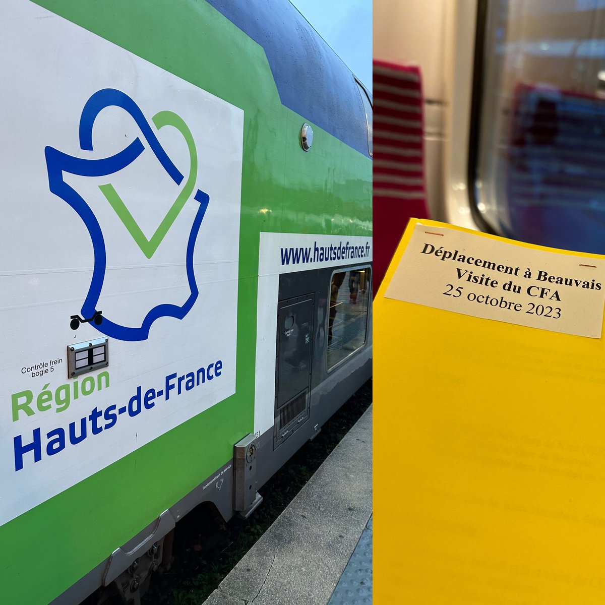 Direction Beauvais. #nosjeunesontdutalent #cfa #ambassadedefrancedelagastronomie