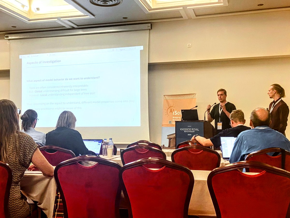 Raphael Fischer (@raphischer) on Twitter photo Picture from yesterday's talk with <a href="/MatthiasJakobs/">Matthias Jakobs</a> at #aisola, discussing how XAI might be communicated to more diverse target audiences. Inspiring, inter-disciplinary exchange! 🙌 Picture from yesterday's talk with <a href="/MatthiasJakobs/">Matthias Jakobs</a> at #aisola, discussing how XAI might be communicated to more diverse target audiences. Inspiring, inter-disciplinary exchange! 🙌
