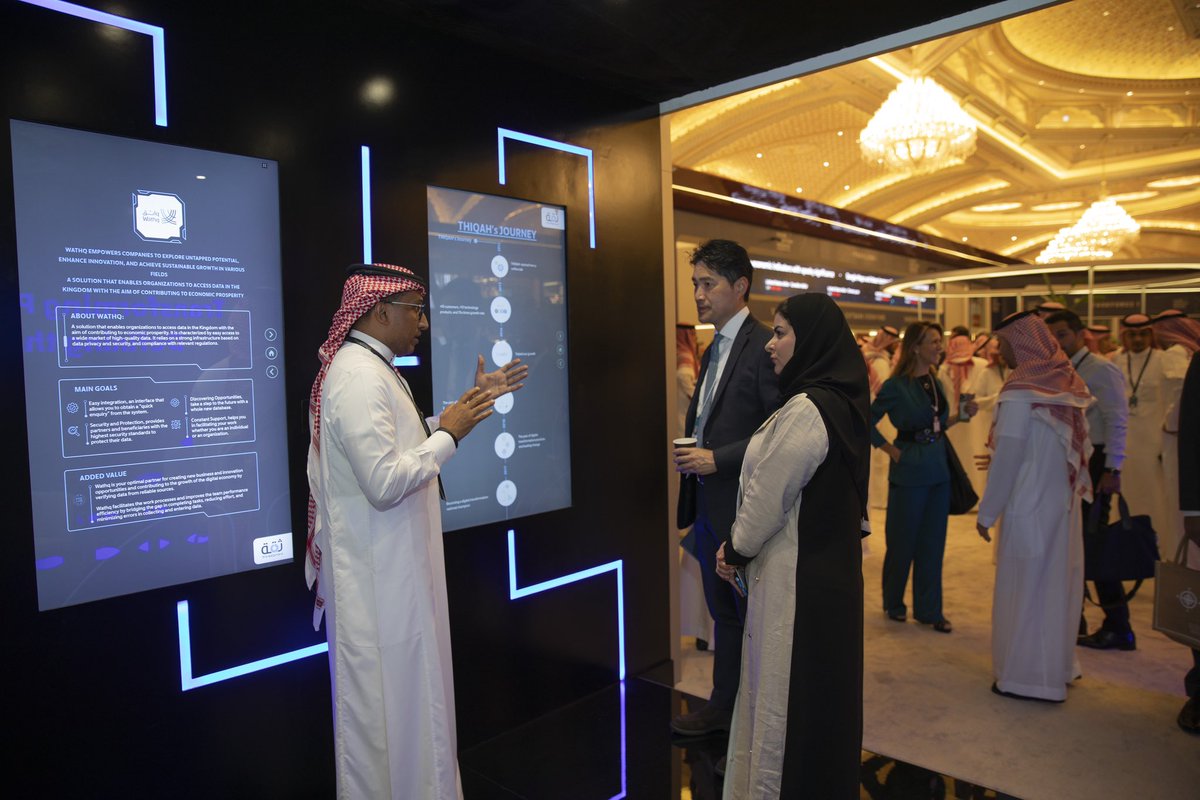 thiqah_sa's tweet image. بداية اليوم الثاني لمشاركة #ثقة في #مبادرة_مستقبل_الاستثمار، نستعرض حلولنا الإبداعية المستمدة من قيمنا الراسخة التي تزيد من ثقة العملاء وترفع من مستوى الشفافية في المجتمع.

THIQAH is making a positive #ImpactOnHumanity on the second day of #FII7, where we showcase our innovative…