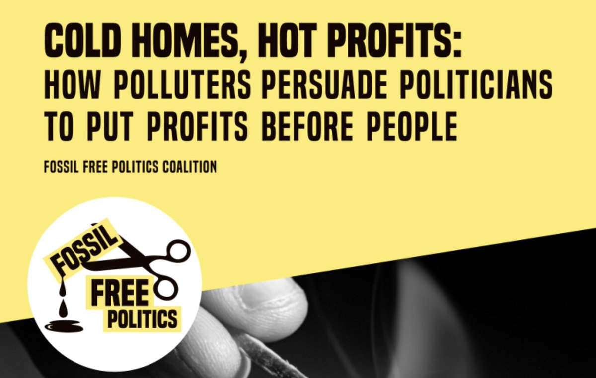 🚨BREAKING: New research shows fossil fuel companies across 🇪🇺 (EU, Spain, Italy, CR, UK) have been pulling out ALL the stops to influence responses to energy crisis, sabotaging policies that could help millions struggling with bills.

#PeopleOverPolluters
corporateeurope.org/en/2023/10/col…