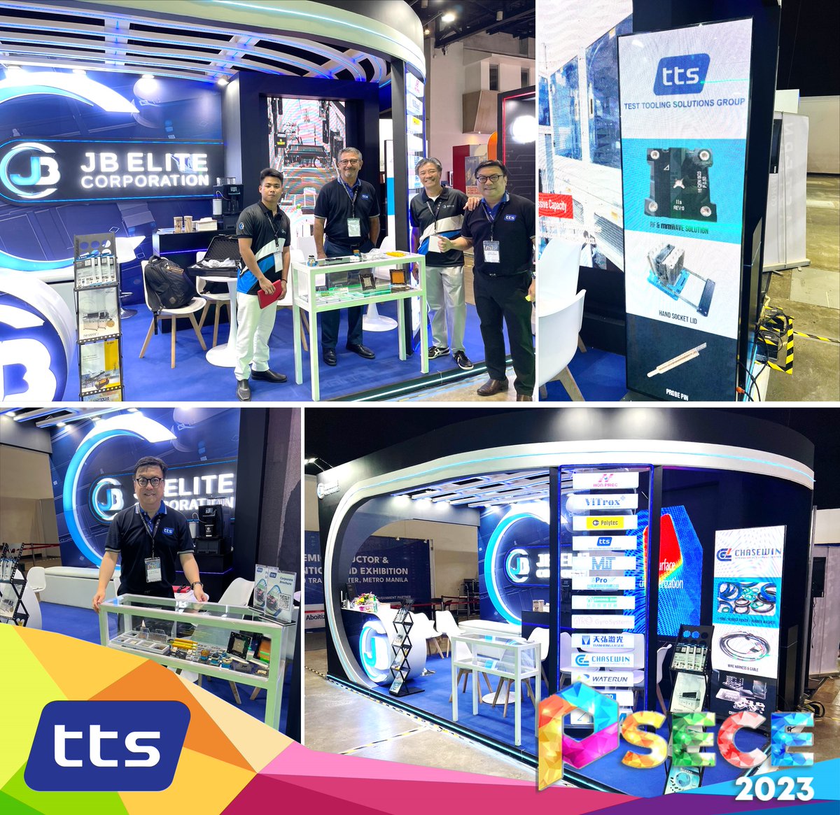 TTS__Group's tweet image. Today&apos;s the day for long awaiting Day 1 of PSECE 2023, at World Trade Center, Pasay City, Metro Manila. Don&apos;t miss the chance to catch us at Booth #263 &amp;amp; 264. Two more days to go, we will see you there! 

#psece2023 #ttsgroup #testtoolingsolutions #jbelitecorp #semiconductor