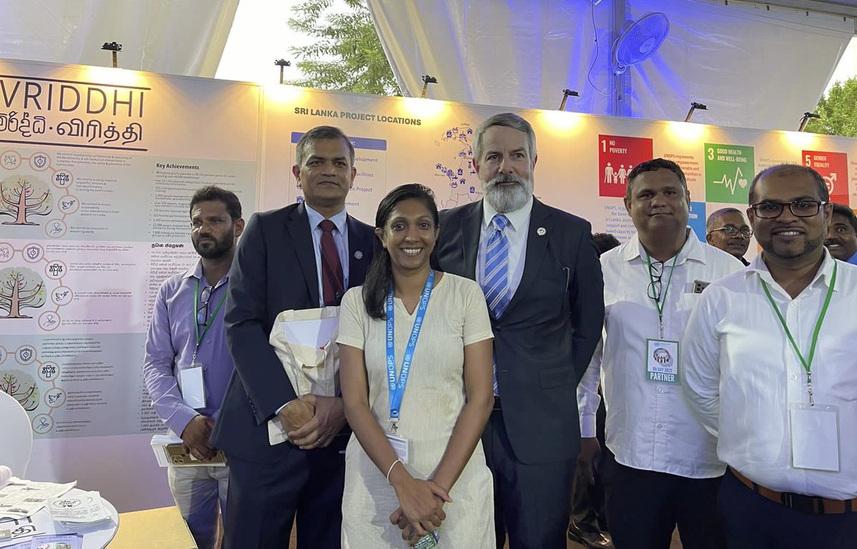 Yesterday, DCM Sonnek joined Resident Coordinator <a href="/MAFrancheUN/">Marc-André Franche</a> at the United Nations in Colombo for the celebration marking United Nations Day 2023, an annual commemorative day reflecting the official creation of the United Nations on October 24, 1945. The United States has
