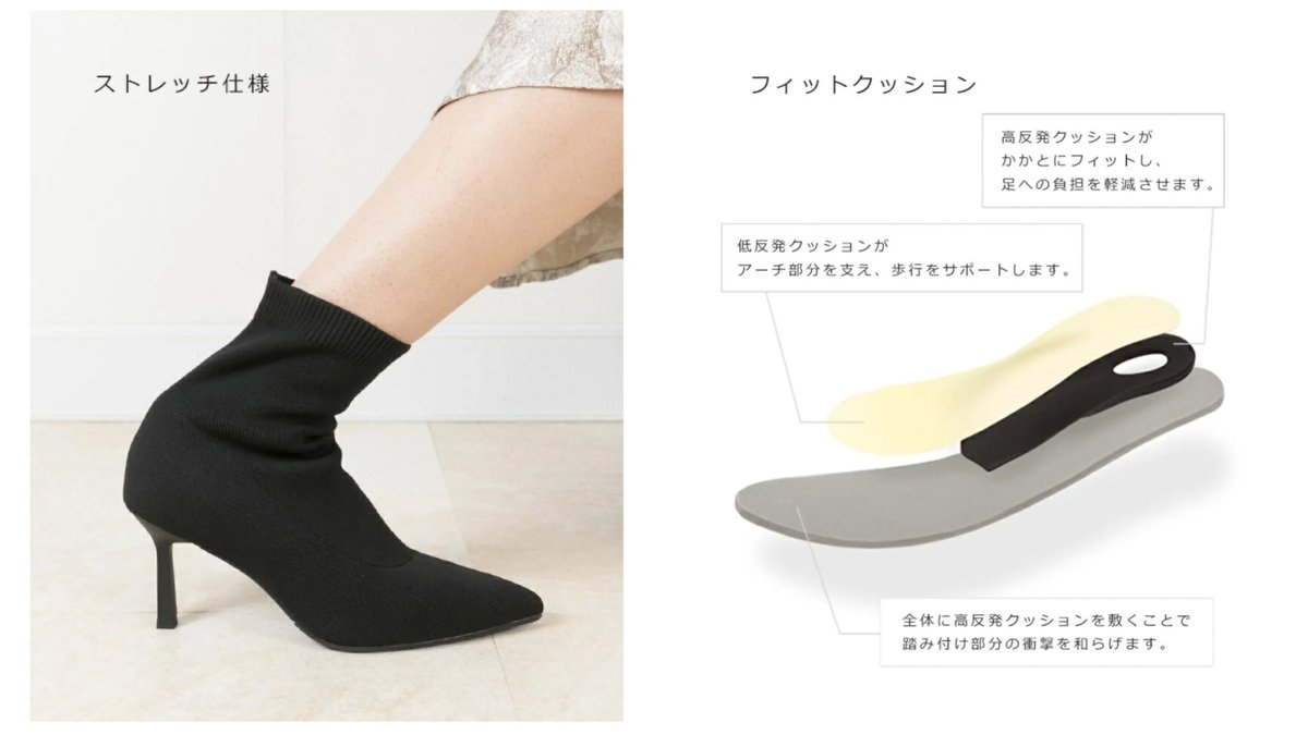 _usagionline's tweet photo. ふかふかクッションで骨格ウェーブみんな持ってる❔ってくらい人気すぎるRANDAの骨格ウェーブ優勝ソックスブーツ👢
定番商品だからなかなか安くなることないんだけど今だけ楽天でポイントバックやっててポイントめっちゃつく🥹🤍🤍
2色買いしたがちお気に入りだからまじでおすすめです､､､🐰❤️‍🔥 https://t.co/2o7fQ6QJxA