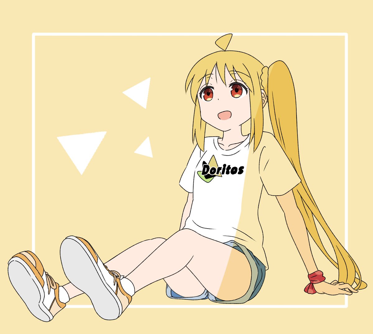ijichi nijika 1girl blonde hair side ponytail pokemon (creature) skirt long hair shirt  illustration images