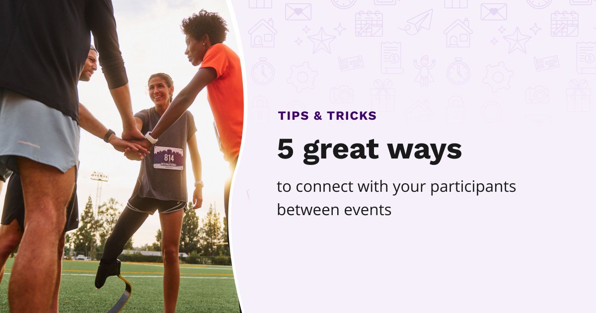 We’ve put together 5 effective ways for you to build connections with participants between events! Learn more: raceroster.com/articles/5-gre… #RRTipsAndTricks