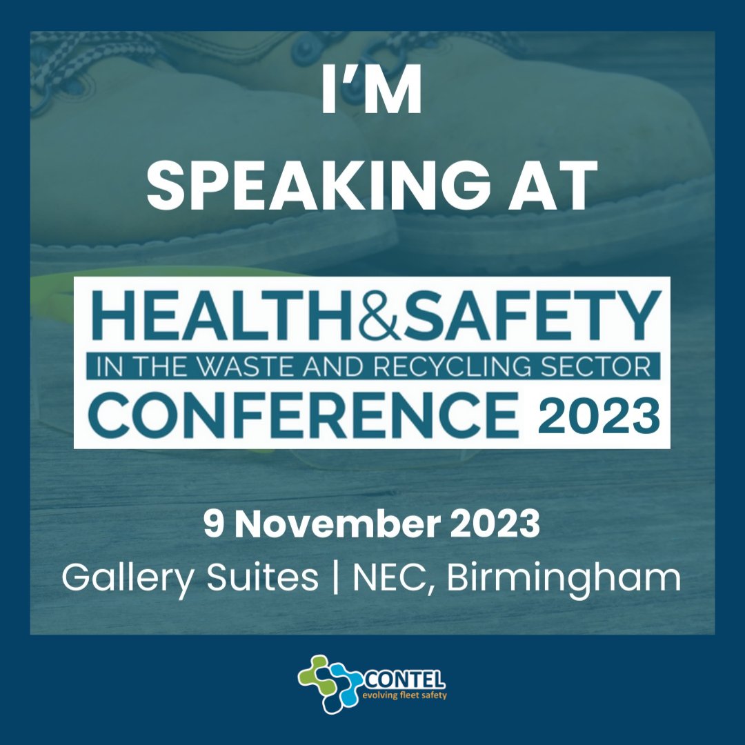 Contelltd's tweet photo. We're excited to be sponsoring, exhibiting and speaking at the Health and Safety Conference in the Waste and Recycling sector ♻️  🚚

🗓️ 9TH NOVEMBER | GALLERY SUITES, NEC BIRMINGHAM 📍

There are still delegate tickets available, which you can book here: https://t.co/lKPogLpGkK https://t.co/gfH2dIop7M