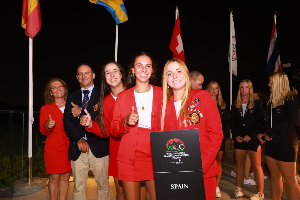 🇪🇸España arranca hoy su participación en el Mundial Absoluto femenino, donde contamos con la presencia de Cayetana Fernández, actual número 3 del mundo, en el trío de jugadoras.

⛳️Abu Dabi Golf Club, igual que en chicos, es la sede durante cuatro días. ¡Vamos equipo! #CanteraFGM