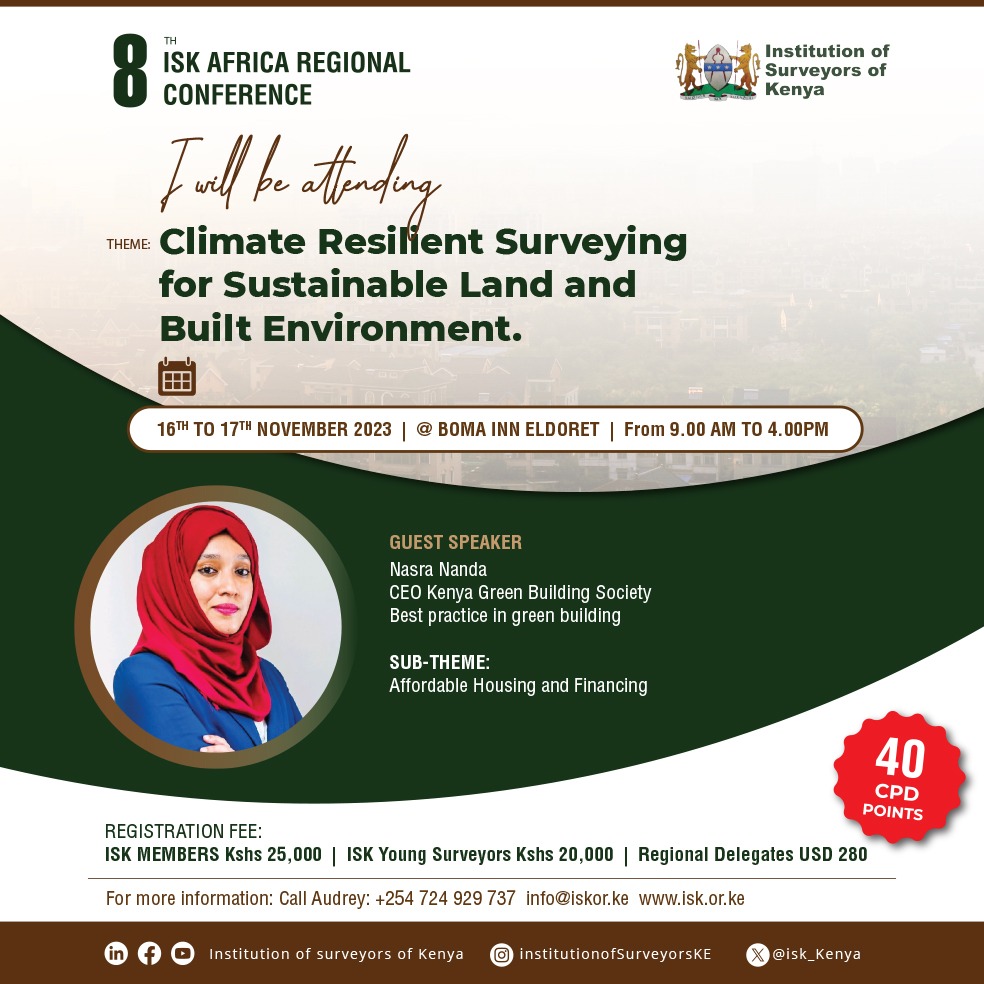 The Institution of Surveyors of Kenya tweet media