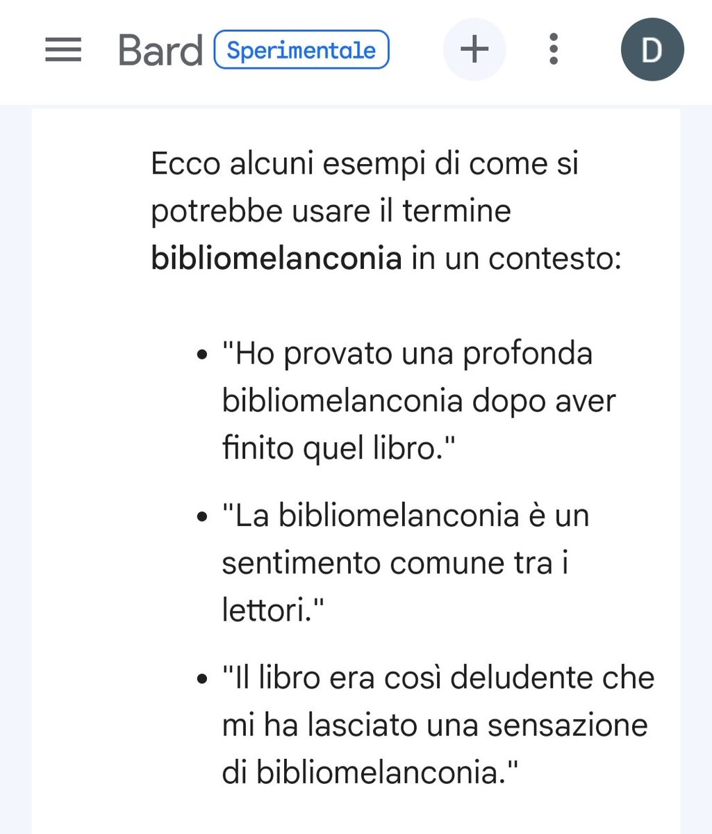 dmargotti7's tweet photo. @terminologia @tegamini Curioso come l'IA abbia avuto la tua stessa idea!

"Libricidio" non sarebbe male, ma non è un neologismo: è già stato usato per la distruzione di libri, e quindi con un altro significato (a meno che non si pensi all'assonanza con "stillicidio") https://t.co/tFlVRjMLIm
