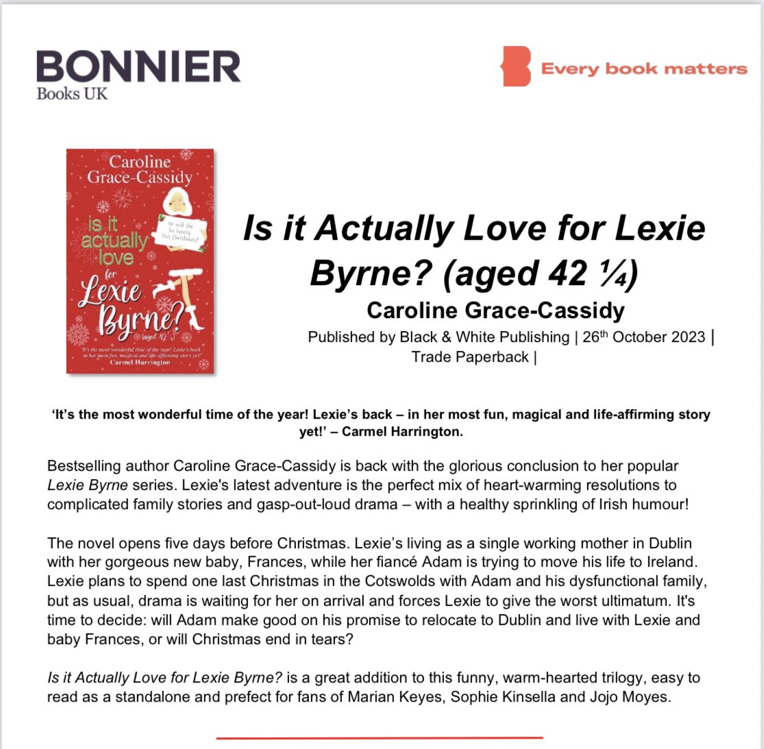 1 day to pub … lication! 📖
#LexieByrne #newbooks #kindle #romanticfiction #womenover40