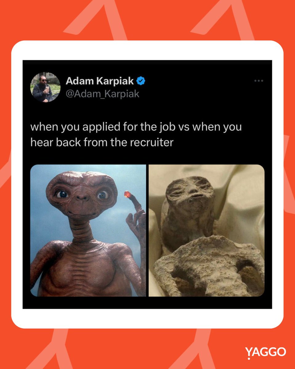 Vu et approuvé, on a beaucoup ri 😄

#experiencecandidat #recrutement #marqueemployeur