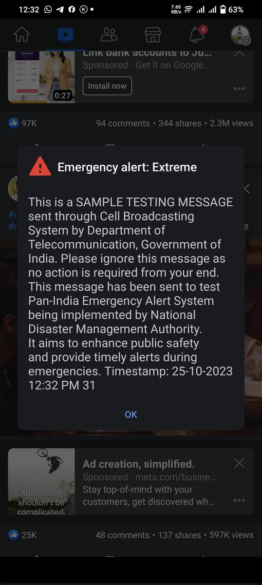 SuriBindass's tweet photo. @DoT_India @PMOIndia @otvnews Is it a True Message from the Indian Government?? Or someone has hacked the Server?? https://t.co/cICyLKyNd9