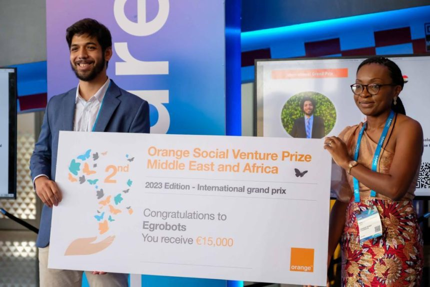 Egyptian startup Egrobots took second place and received a prize of 15 thousand euros in the OSVP competition for new projects.
#Egypt #Egyptian #Africa #contest #startup