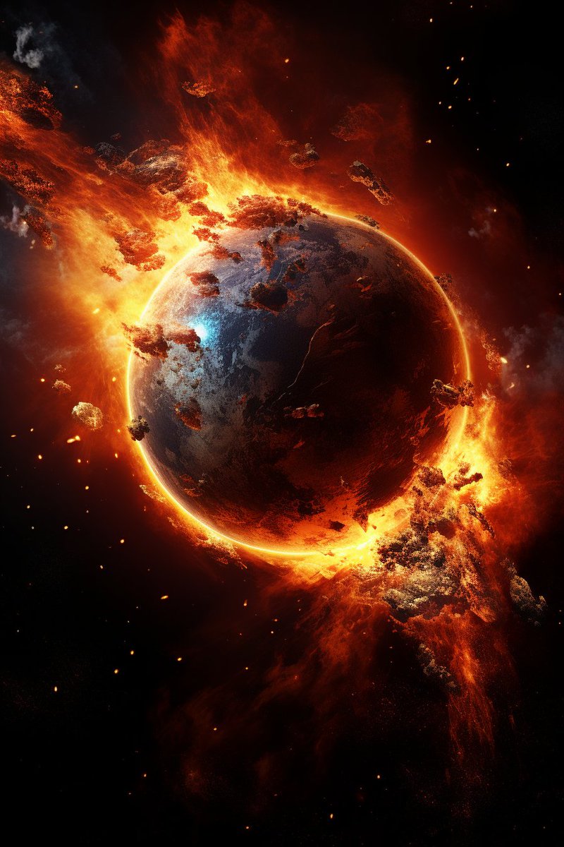 📸 Space destruction  #digitalart #midjourney #midjourneygallery #artwork #artgallery #ai #aiart #aigeneratedart #aiartist #artist #artwork #aiwork #aiartwork #aiartcomm #aiartcommunity #aidesign #design #digitaldrawing #planet #masterpiece #imagination #ki #stockphotography