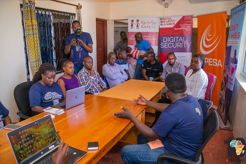 It was a pleasure to partner with @defprotection on the Road To #FIFAfrica23 campaign which spread awareness on improved #digitalsecurity practice & skills among communities & organisations in #Uganda #Kenya #Tanzania! Be sure to join @defprotection at the #DigitalSecurityExpo23